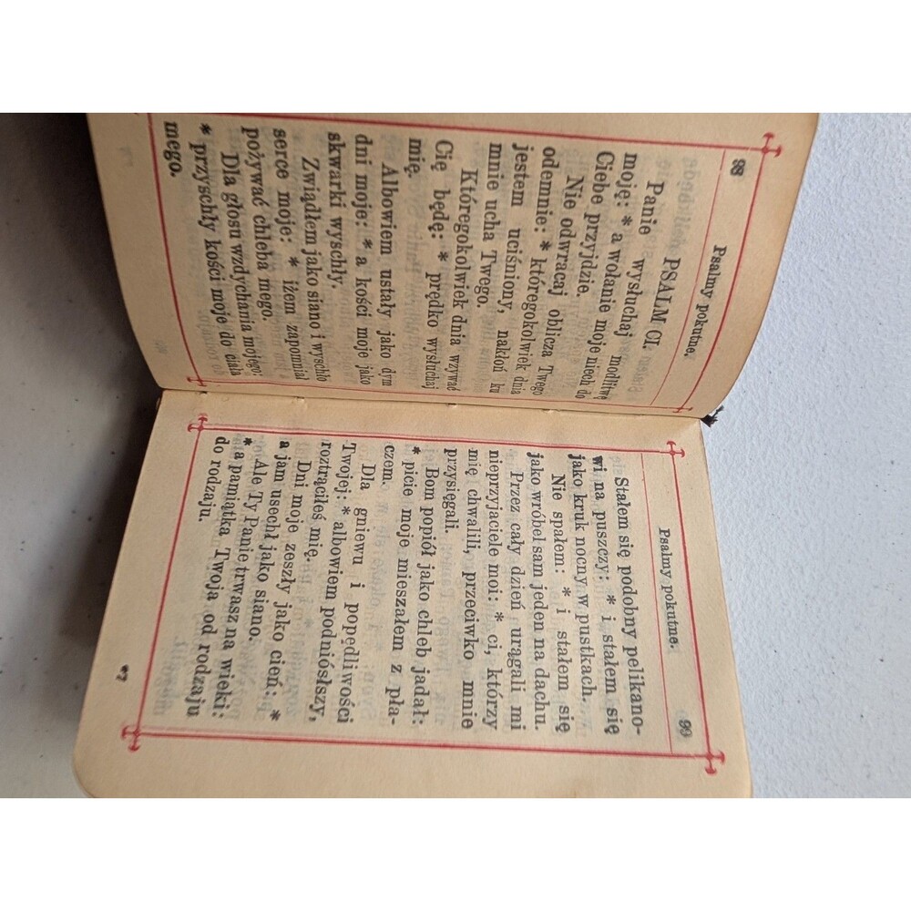 1925 Vintage Polish Catholic Prayer Book Wznieść Serca do Boga A. Morawski - Picture 12 of 16